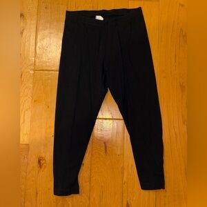 Women’s High waisted Black Capri Tights